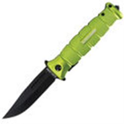 8" GREEN S/A POCKET KNIFE