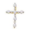 Image 1 : 14KT Yellow Gold 0.32CTW ROUND DIAMOND LADIES FASHION C