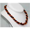Image 2 : 20.01 CTW Natural Twisted Design Un-Cut Garnet & Red On