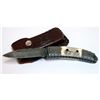 Image 1 : 8.75" HAND MADE STAG HORN HANDLE DAMASCUS STEEL KNIFE