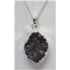 Image 1 : PURPLE SANDSTONE PENDANT