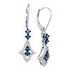 Image 1 : 10KT White Gold 0.50CTW DIAMOND FASHION EARRING