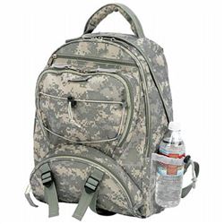 Extreme Pak Digital Camo Water-Repellent Backpack