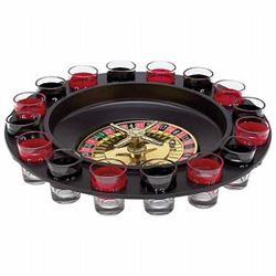 Maxam 16-Shot Roulette Drinking Game Set