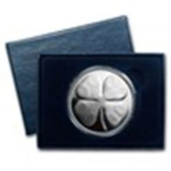 1 oz Silver Round - Four Leaf Clover (w/Box & Capsule)