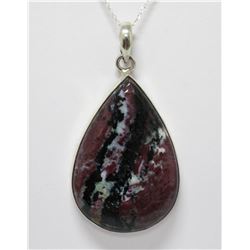 78.69 CTW Natural Semi-Precious Pendant .925 Sterling S