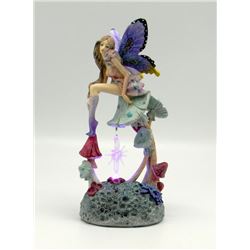 Fairy Figurine w/ LED Light 6  LED light on base change