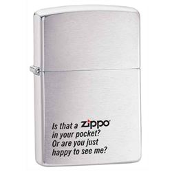 GENUINE ZIPPO LIGHTER IS THAT A ZIPPO?