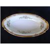 Image 1 : Noritake Celery Dish, Floral , Gold Trim