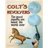 Image 1 : COLT WORLD OVER METAL SIGN