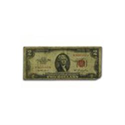 1953 thru 1953-C $2.00 U.S. Notes Red Seal Cull/Good