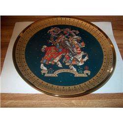 Vintage Plate Royal Cornwall Classic Collection 1980, Y