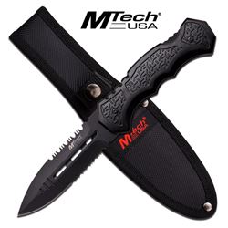 MTECH 9" FIXED BLADE KNIFE