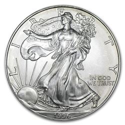 1996 1 oz Silver American Eagle BU