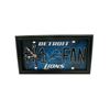 Image 1 : Lions License Plate Clock