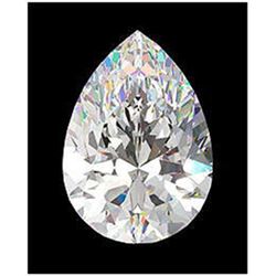 GIA CERT 1.09 CTW PEAR DIAMOND D/VS1