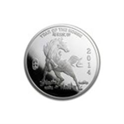 1 oz Silver Round - (2014 Year of the Horse)