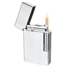 Visol King Silver Flint Lighter