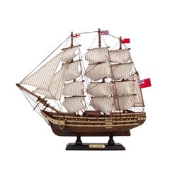 Hand Made Master And Commander HMS Surprise 14"