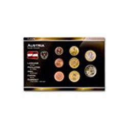 2002 Austria 8-Coin Euro Set