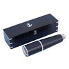 Image 1 : Hampton Collection Chrome - Leather Nautical Telescope