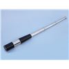 Image 2 : Hampton Collection Chrome - Leather Nautical Telescope