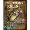 Image 1 : JQ-Fisherman Rules METAL SIGN