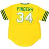 Image 1 : ROLLIE FINGERS OAKLAND ATHETICS AUTHENTIC JERSEY W/ HOF