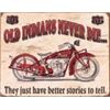 Image 1 : INDIANS BETTER STORIES METAL SIGN