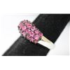 Image 1 : .925 STERLING SILVER 0.79 CTW RUBY RING