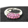 Image 2 : .925 STERLING SILVER 0.79 CTW RUBY RING