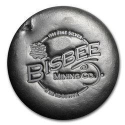 5 oz Silver Button - Bisbee