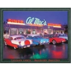 AL MAC DINER METAL SIGN