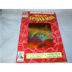 Vintage Marvel Comic Book, Web of Spiderman, 30th Anniv