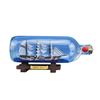 Image 1 : Hand Made USCG Eagle Ship In A Bottle 9"