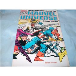 Vintage Marvel Comic Book, The Official Handbook of the