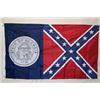 Image 1 : GEORGIA REBLE FLAG 2' X 3'