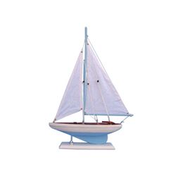 Hand Made Pacific Sailer Light Blue 17"