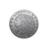 Image 1 : 1/10 oz Silver Round - Incuse Indian