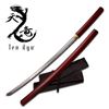 Image 1 : 41" TENRYU BURGUNDY HANDLE SHIRASAYA SWORD