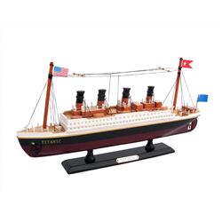 Hand Made RMS Titanic 14"