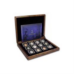 World Ship Collection 12 Coins from Around the World