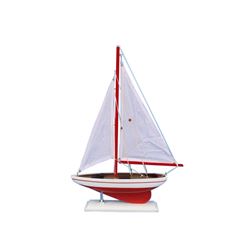 Hand Made Pacific Sailer 17" - Red