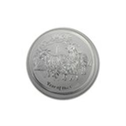 2015 Australia 10 oz Silver Lunar Goat BU