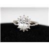 Image 1 : SILVER CZ RING