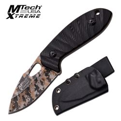 MTECH 6.1  DIGITAL CAMO FIXED BLADE KNIFE