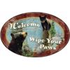 Image 1 : Wipe Paws METAL SIGN