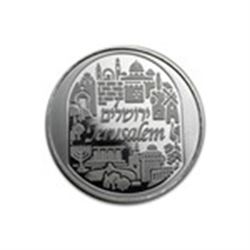 2014 1 oz Silver Round - Jerusalem City of Peace