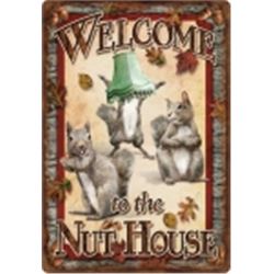 Nut House METAL SIGN