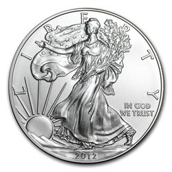 2012 1 oz Silver American Eagle BU